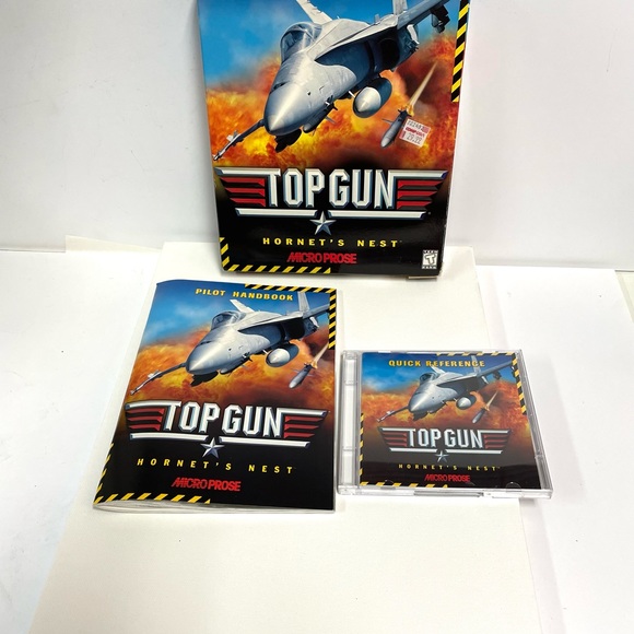 Top Gun Hornet’s Nest vintage 1998 video game combat flight simulation - Picture 4 of 10